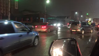 ДТП на Московском шоссе парализовало движение по всему центру Рязани