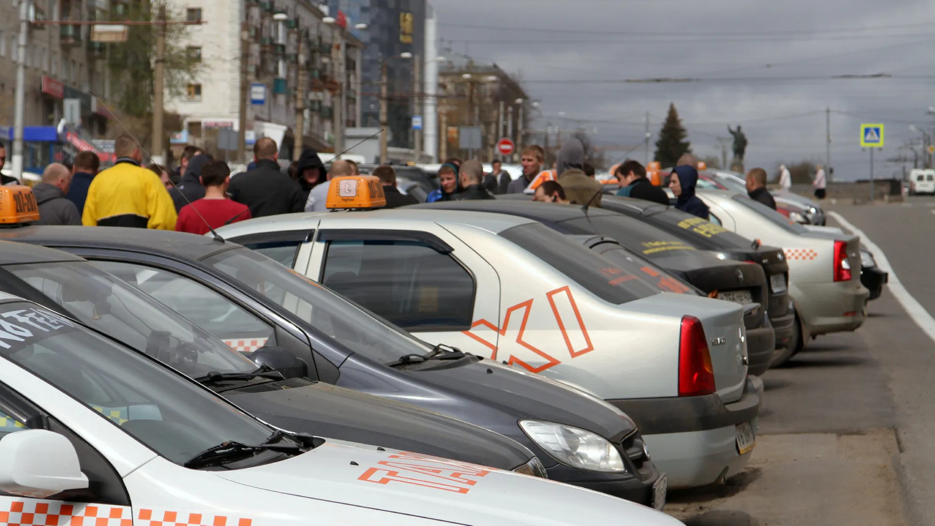 Забастовка рязанских таксистов почти не повлияла на работу служб заказа такси