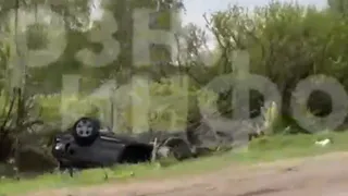 В Рязанской области легковушка вылетела в кювет