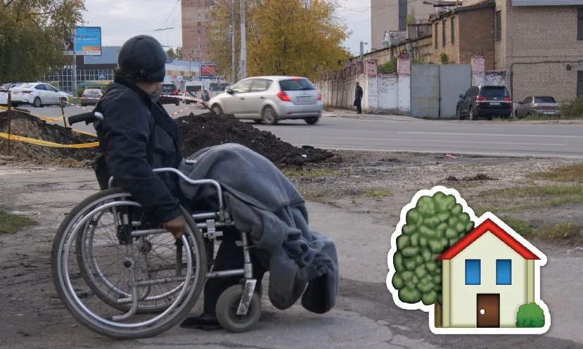 “Happy-end”: бездомный инвалид-колясочник из Канищево нашел себе приют