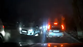 В Рязани на улице Большой 17 января из-за аварии  образовалась пробка