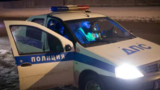Муляжи автомобилей ДПС поставили на дорогах Рязанской области 