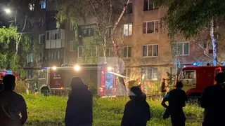 На пожаре на Московском шоссе в Рязани пострадал 32-детний мужчина