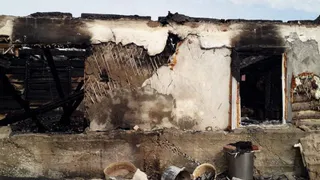 В Ряжском районе ночью сгорел многоквартирный дом