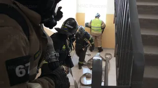В многоквартирном доме в Рязани произошел пожар