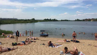 В выходные на Борковском карьере утонул мужчина