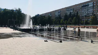 В Рязани снова заработали фонтаны