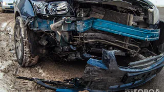 ДТП под Сасово - столкнулись 3 автомобиля, есть пострадавшие
