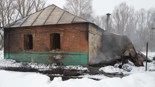 После пожара многодетная рязанская семья осталась без крыши над головой