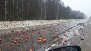 В Касимовском районе «выпал кирпичный дождь»