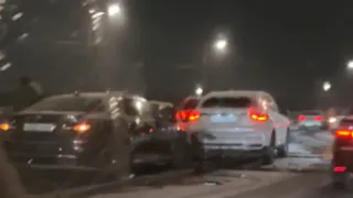 На Северном обходе Рязани в массовое ДТП попали не менее 8 автомобилей