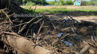 Жители Солотчи пожаловались на состояние пляжа у Лысой горы
