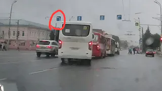 В Рязани на площади Ленина изменили схему движения