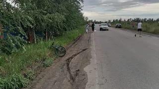 В Рыбном молодой водитель Lada Kalina сбил 9-летнего ребенка
