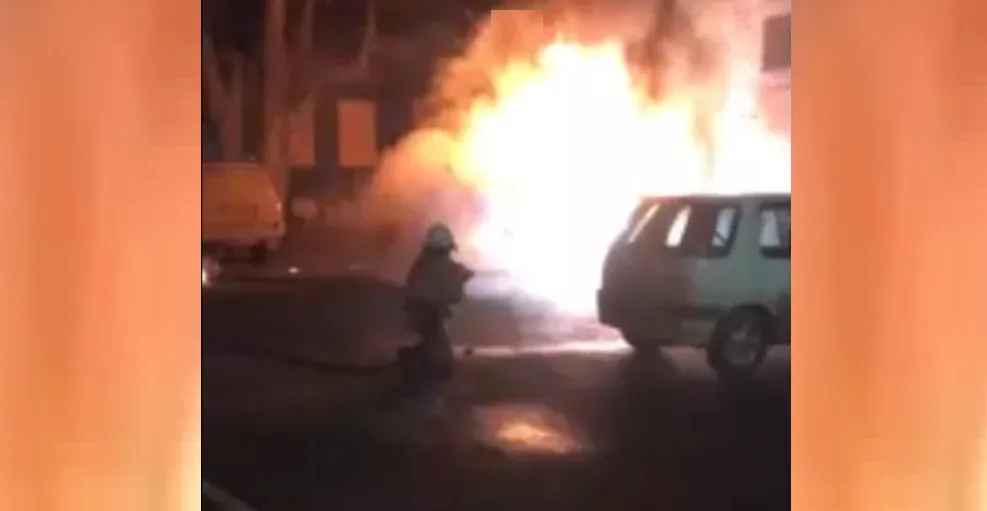 В Рязанской области обиженный мужчина пожег машину возлюбленной
