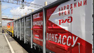 Рязанская область отправила в ДНР и ЛНР 60 тонн древесины
