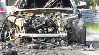 Пять автомобилей сгорели ночью в Рязанской области
