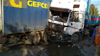 В Рязани на Южной окружной произошло массовое ДТП