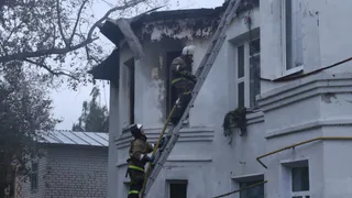 90 человек тушили крупный пожар в Касимове