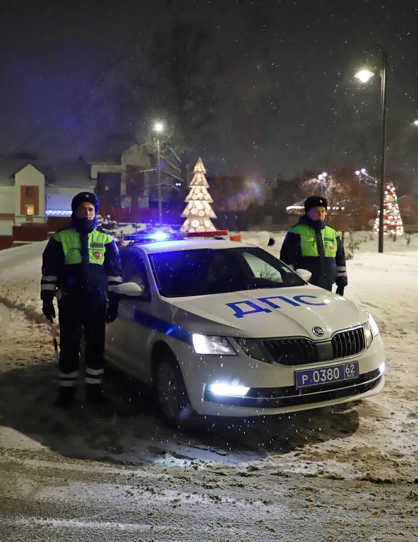 Голый рязанец в Дашково-Песочне подрался с патрульным автомобилем
