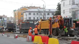 На Первомайском проспекте в центре Рязани начался второй этап ремонта теплотрассы