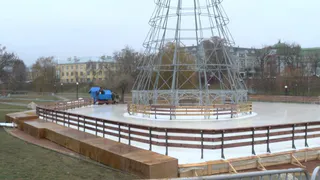 Открытие катка на Лыбедском бульваре отменяется