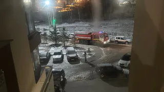 В канун Рождества ликвидирован опасный пожар в ЖК в Дашково-Песочня