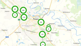 В Рязани появилась интерактивная карта по замене уличных светильников