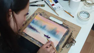 Хотите научиться рисовать? В Рязани набираются группы на курс скетчинга и акварельной живописи