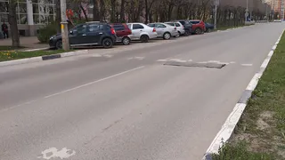 Остался небольшой кусочек: на Черновицкой разобрали лежачего “полицейского”