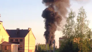 В Солотче-Заборье взорвались баллоны с газом