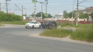 В Рязани рядом с железнодорожной станцией произошло ДТП