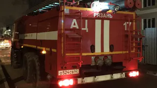 На Первомайском проспекте в Рязани произошел пожар