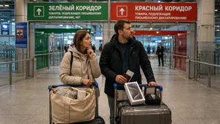 Вернулись из отпуска с новым телефоном, часами и покупками для дома: в каком случае с таким багажом нельзя идти через зелёный коридор в аэропорту