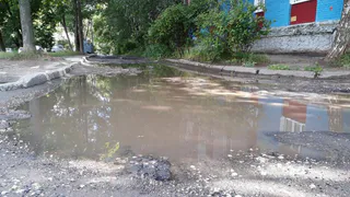 Эффект ПРО Города: дорогу возле сквера Октябрь отремонтируют