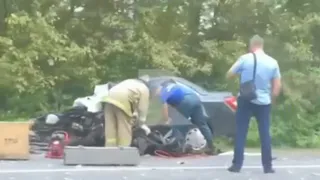 Одна из машин — в лепешку: последствия ДТП в Шиловском районе попали на видео
