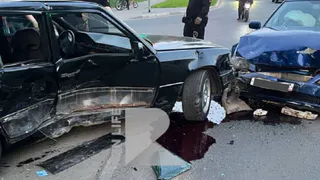 В Приокском районе Рязани столкнулись две легковушки