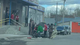 В центре Касимова 30 апреля вспыхнул автомобиль