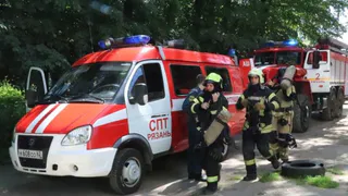 За неделю в Рязанской области потушили 100 пожаров