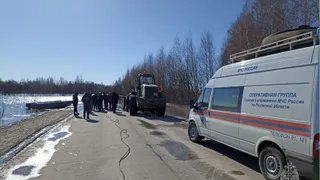 В МЧС рассказали о работах по освобождению утонувшей в Ряжском районе фуры