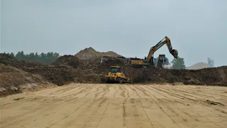  26-километровый Южный обход Рязани засыпают щебнем