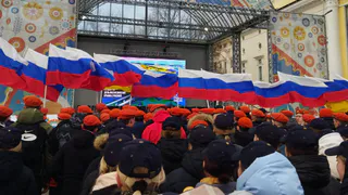 В Рязани в честь Дня флага России прошёл автопробег с участием 30 машин