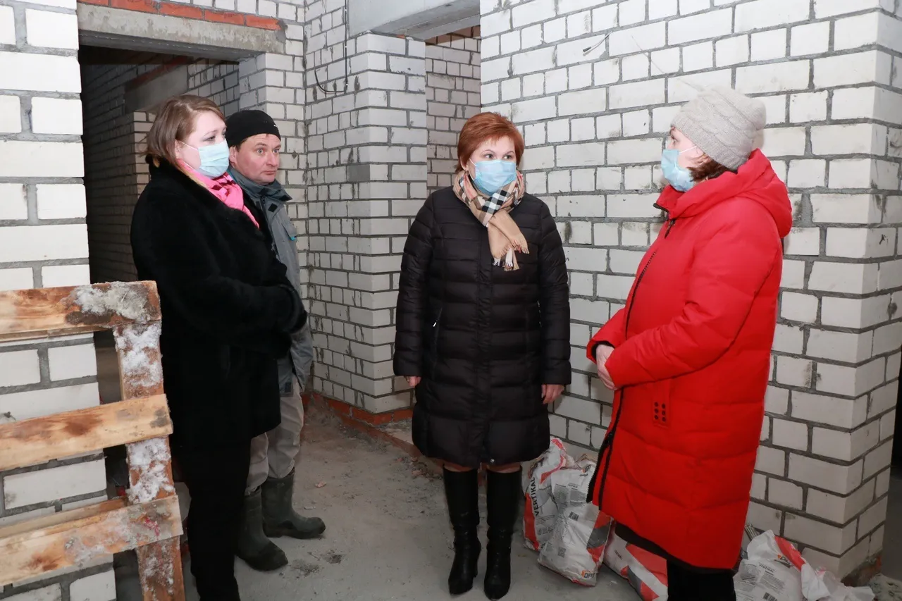 Мэр Рязани Елена Сорокина осмотрела пристройки к детским садам