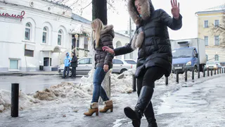 Рязанка отсудила компенсацию, упав на скользком тротуаре