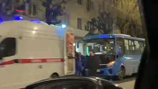 В центре Рязани госпитализировали пассажира маршрутки