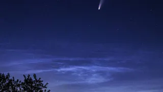 Над Рязанью пролетает комета NEOWISE: фотоподборка