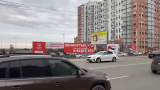 Жители Рязани заметили автомобиль с флагом Палестины