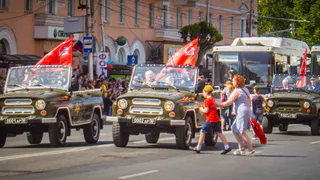 9 мая на въезде в Рязань появятся празднично оформленные «УАЗ Патриот»