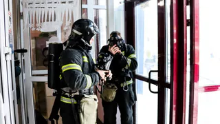 Ночью в Рязани ликвидировали крупный пожар