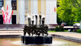В Рязани запустили городские фонтаны
